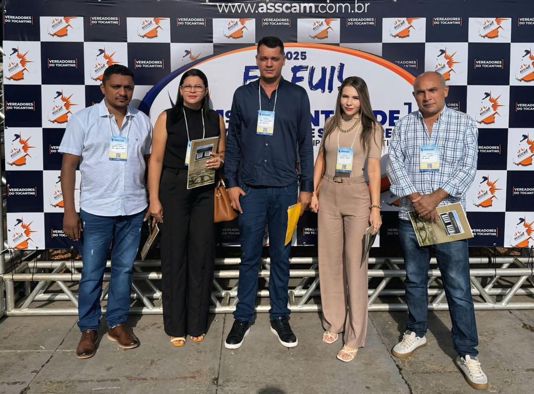 CAMARA MUNICIPAL DE AGUIARNÓPOLIS PARTICIPA DO PRIMEIRO ENCONTRO DE VEREADORES E SERVIDORES DAS CÂMARAS MUNICIPAIS DO ESTADO DO TOCANTINS